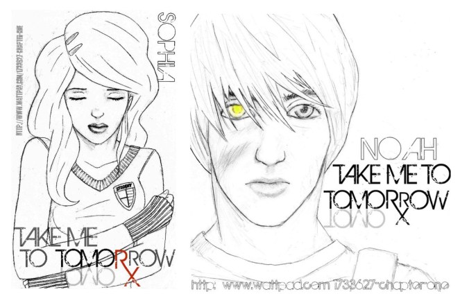 One of the coolest part of writing is when one of your fans creates something for you. This is fan art from a novel of mine on my previous Wattpad account. Sophia and Noah, my male and female protagonists. 