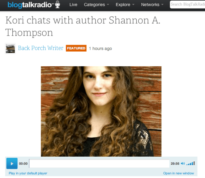 Via Back Porch Writer