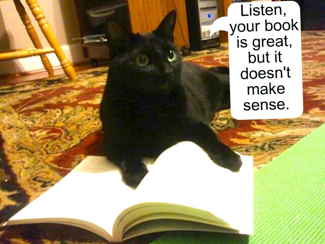 My beta reader, Bogart