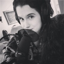 While away, I started recording an audio book. 