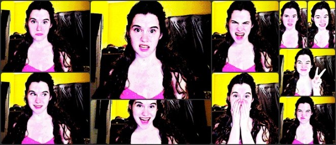 Expression is a tricky thing. Being in a comic book helps.