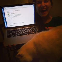 My friend captured the moment. 